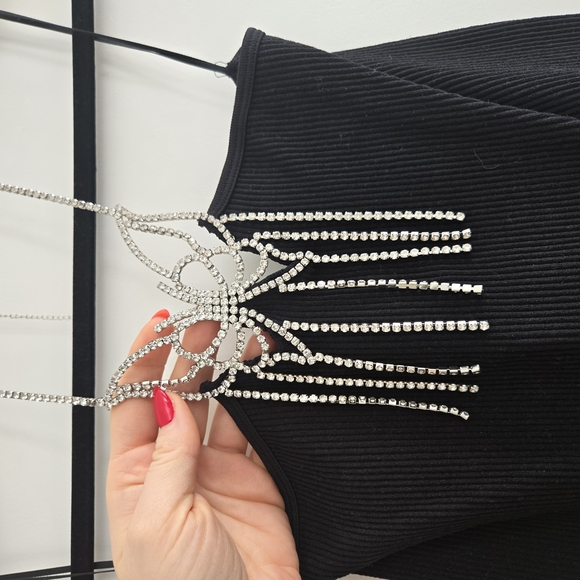 Butterfly Rhinestone Top - Picture 2 of 7